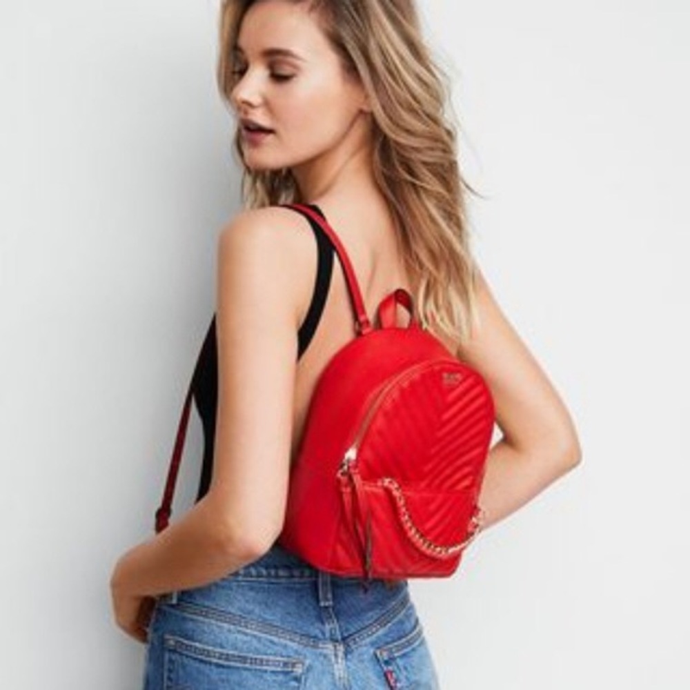 Victoria’s Secret Red City Mini Backpack